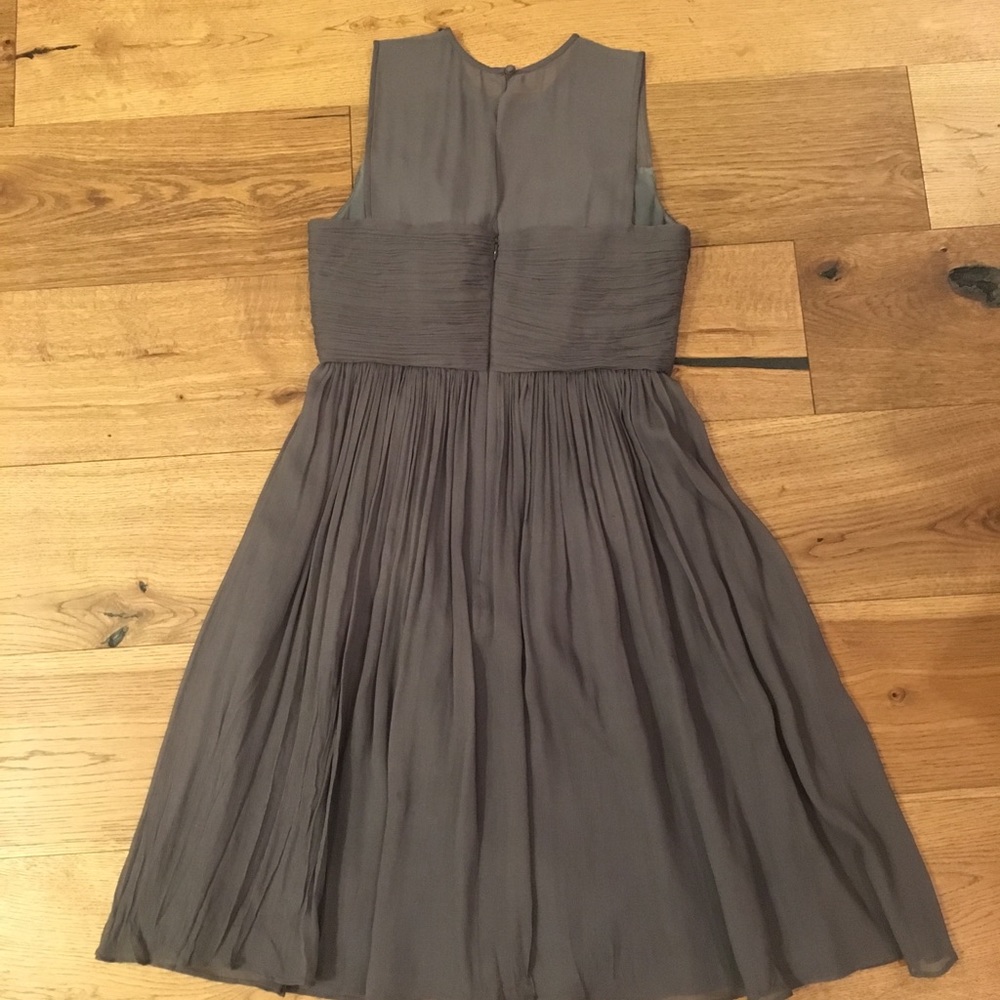 **SOLD** J.Crew Clara Dress in Silk Chiffon - Picture 3 of 4
